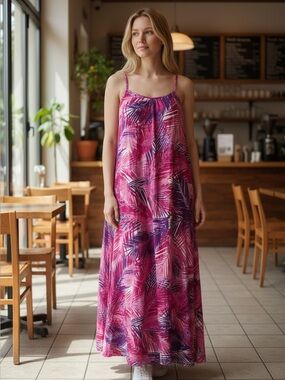 Swimsuits For All Red and White Patterned Swimsuit